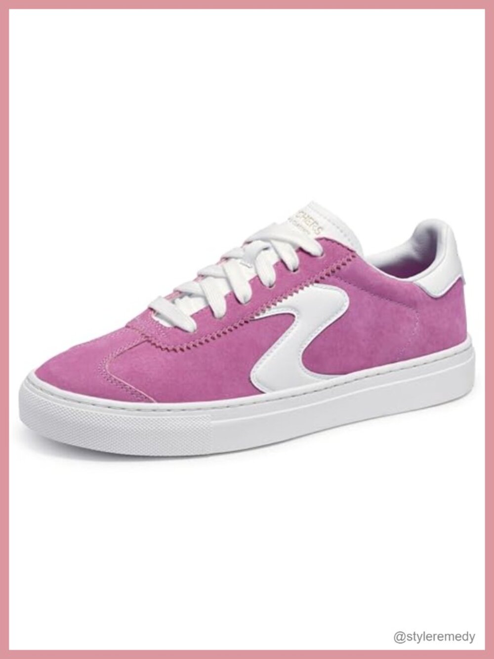 Suede Faux Leather Arch Fit Sneakers Podiatrist Certified